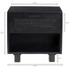 Ashton 19 X 17.5 inch Black Nightstand