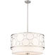 Kendall 4 Light 24 inch Brushed Nickel Chandelier Ceiling Light