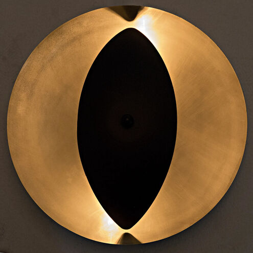 Bengal 2 Light 16 inch Antique Brass Sconce Wall Light