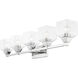 Aragon 5 Light 42 inch Polished Chrome Vanity Sconce Wall Light