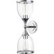 Ashridge 2 Light 6.5 inch Polished Chrome Vanity Wall Sconce Wall Light
