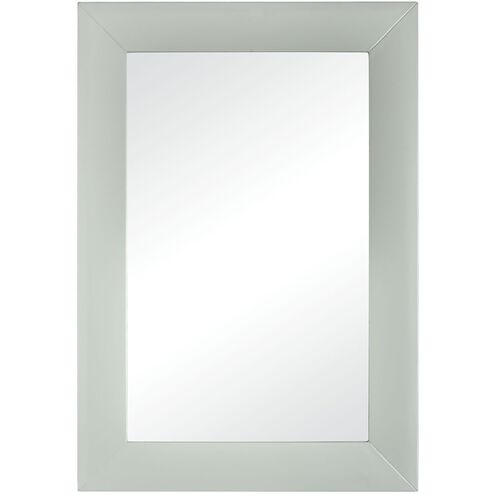 Aras 31 X 22 inch Gray Wall Mirror in Dove Grey