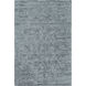 Quartz 108 X 72 inch Pale Blue/Charcoal Handmade Rug in 6 x 9, Rectangle