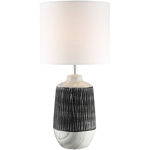 Montana 25 inch 60.00 watt Gray Table Lamp Portable Light
