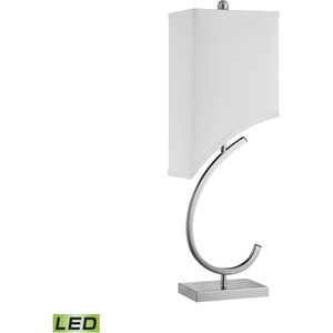 Chastain 31 inch 9.00 watt Brushed Steel Table Lamp Portable Light