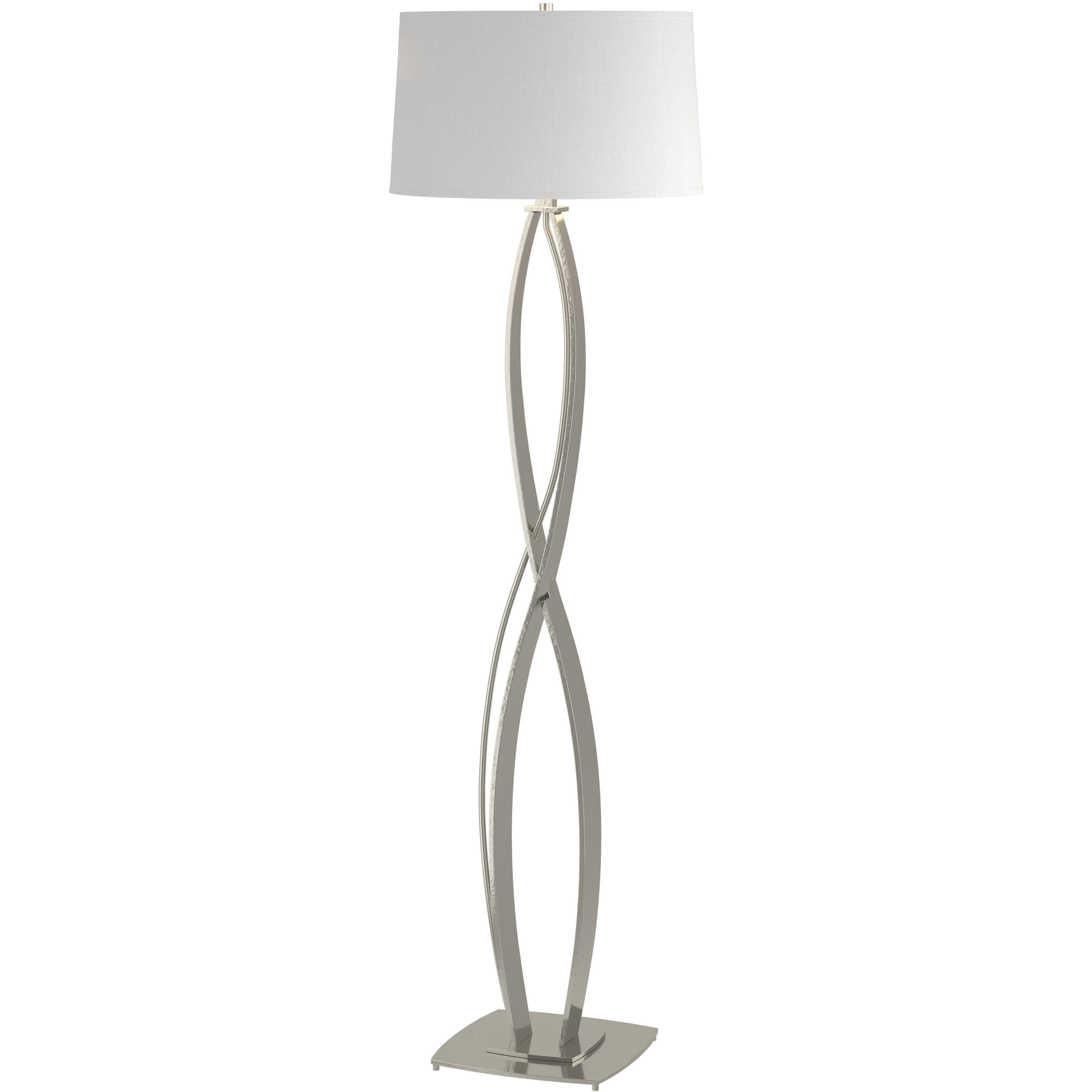 Almost Infinity 59.5 inch 150 watt Sterling Floor Lamp Portable Light in Natural Anna