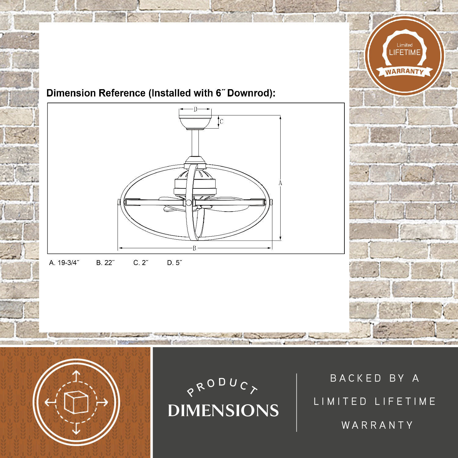 Galileo 7.72 inch Satin Nickel and Black with Matte Black Blades Ceiling Fan