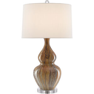 Kolor 31 inch 150 watt Earth/Brown Table Lamp Portable Light