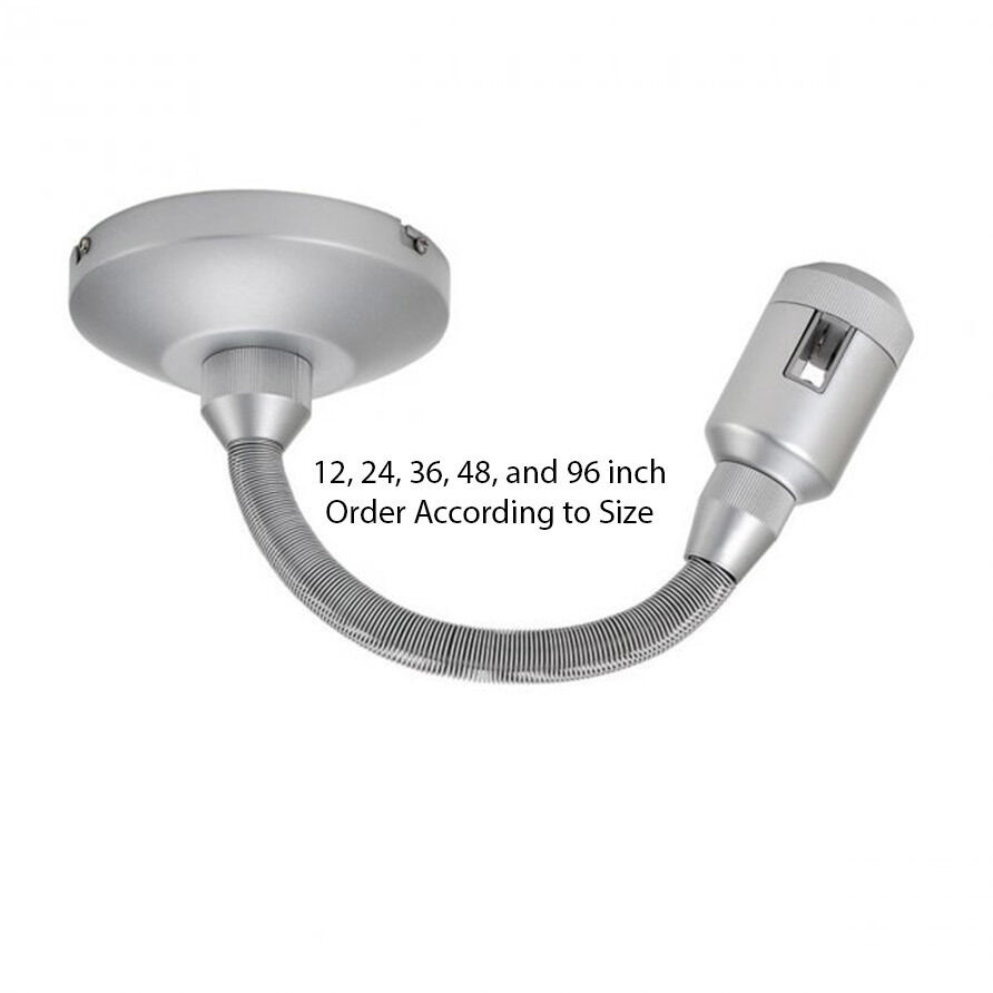 Flexrail 1 120 Platinum Rail Lighting System Ceiling Light in 12in, 12in