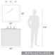 Duncan 3 Light 25 inch Matte Black Bath Vanity Wall Light in Matte White