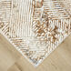 Melet 114 X 79 inch Gold Rug in 6 x 9