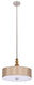 BH Series 20 inch Pendant Ceiling Light, Silver Metal Frame