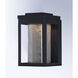 Salon LED LED 10 inch Black Outdoor Wall Sconce in Mesh Screen