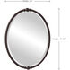 Tyler 33 X 24 inch Oil Rubbed Bronze Wall Mirror