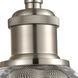 Ballston Small Waverly 1 Light 6 inch Brushed Satin Nickel Sconce Wall Light, Ballston