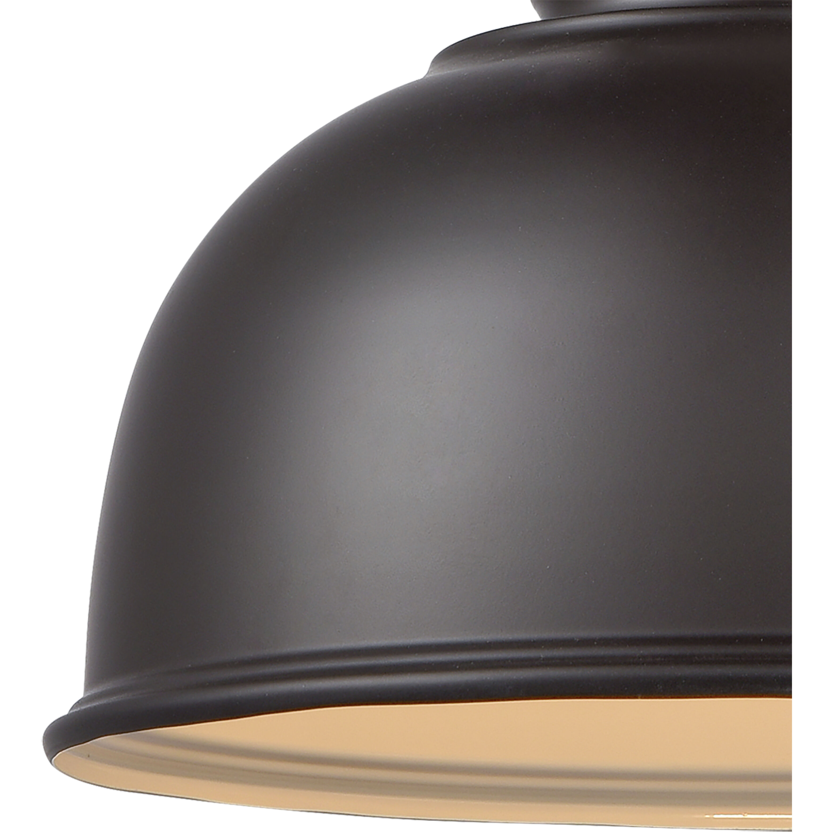 Cedar Park 1 Light 13 inch Oil Rubbed Bronze Outdoor Pendant