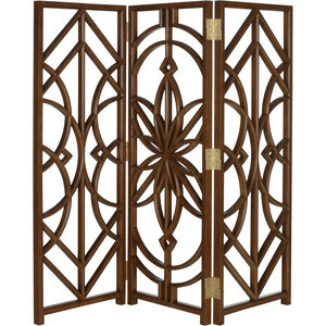 Tree of Life 72.25 inch Brown Screen