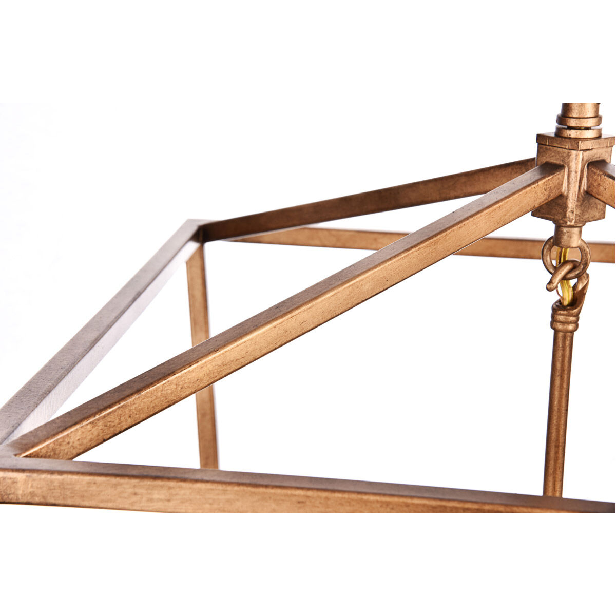 Maddox 4 Light 17 inch Vintage Gold Pendant Ceiling Light