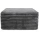 Shar Pei Universal 18 inch Charcoal Ottoman