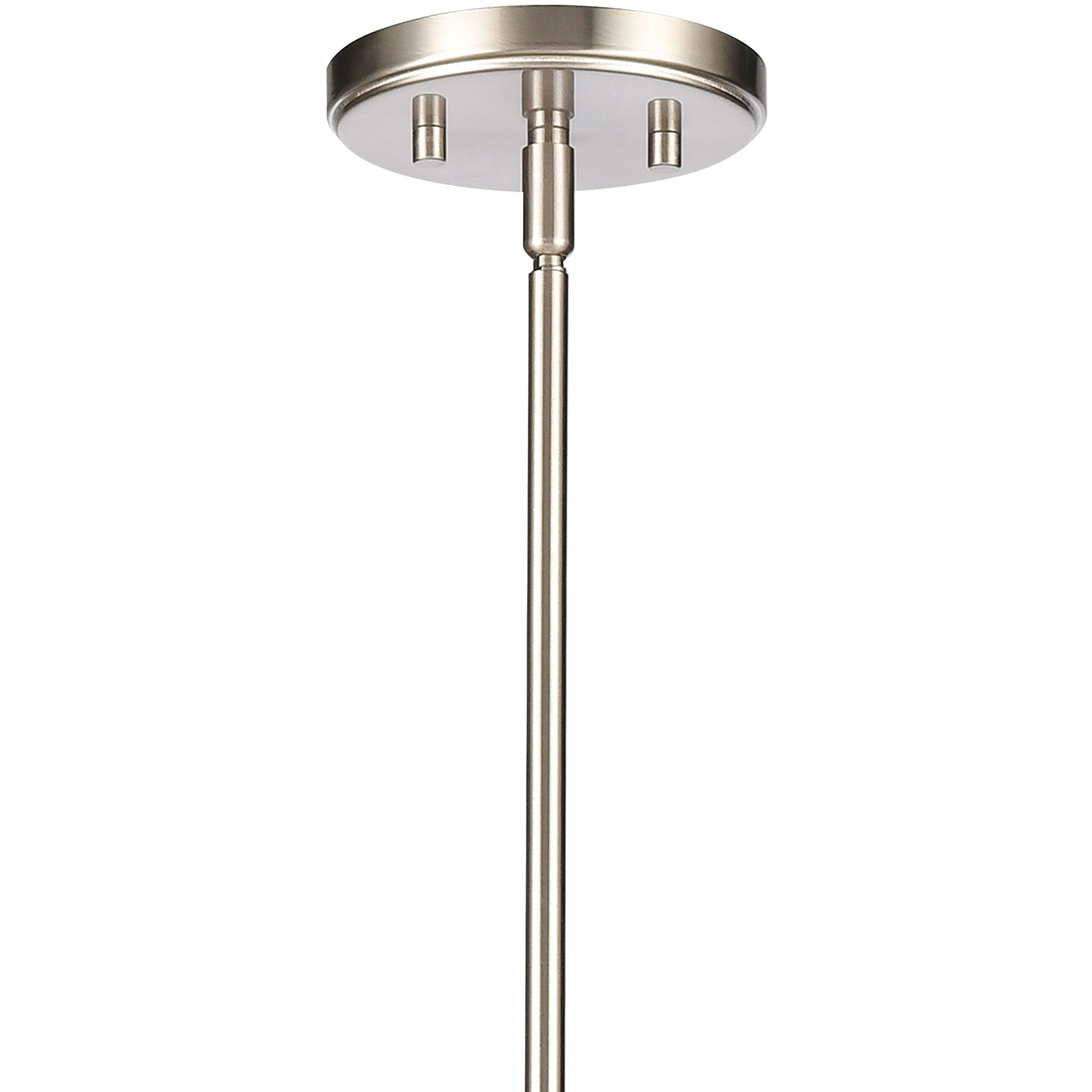 Saginaw 10 Light 34 inch Satin Nickel Chandelier Ceiling Light