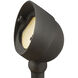 Hardy Island 12v 2.5 watt Brass Satin Black Landscape Spot Light