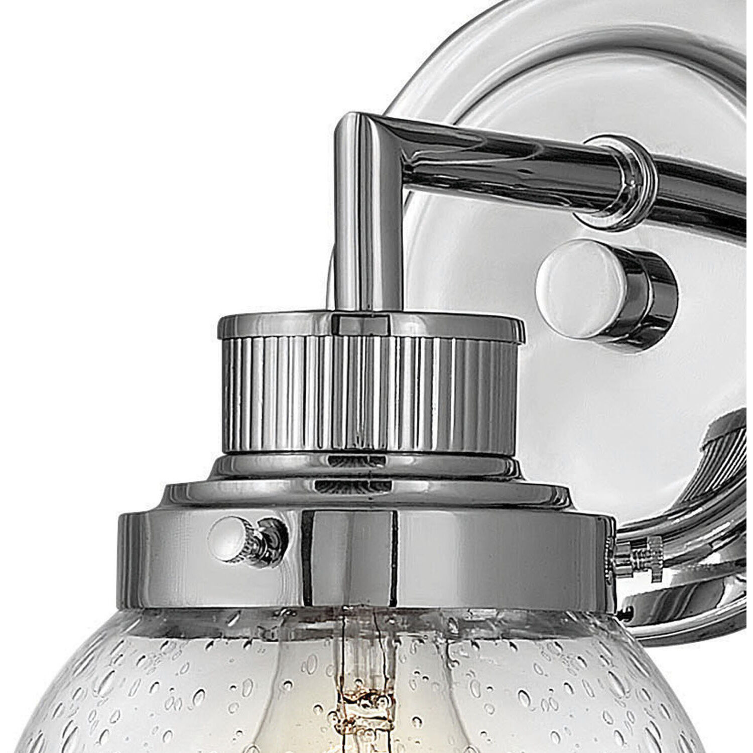 Poppy 1 Light 7 inch Chrome Vanity Light Wall Light