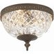 Westbury 2 Light 8 inch English Bronze Flush Ceiling Light