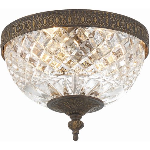 Westbury 2 Light 8 inch English Bronze Flush Ceiling Light