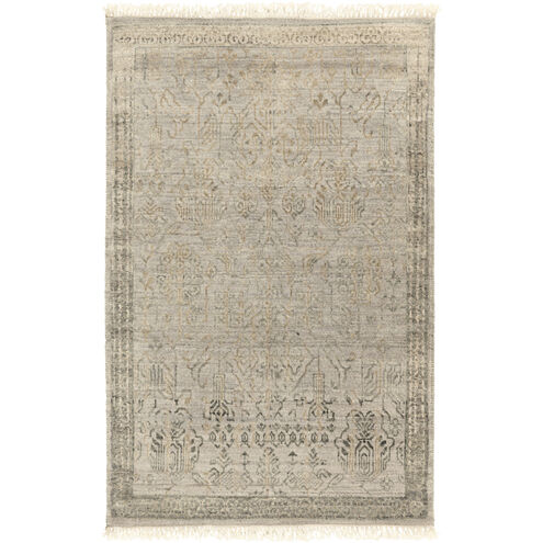 Masha 36 X 24 inch Taupe / Dusty Sage / Dark Brown / Light Gray Handmade Rug