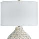 Chevron 25.25 inch 100.00 watt Natural Table Lamp Portable Light