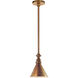 Chapman & Myers Boston 1 Light 7.25 inch Pendant