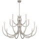 Sorrento 15 Light 42 inch Satin Nickel Chandelier Ceiling Light, Essentials