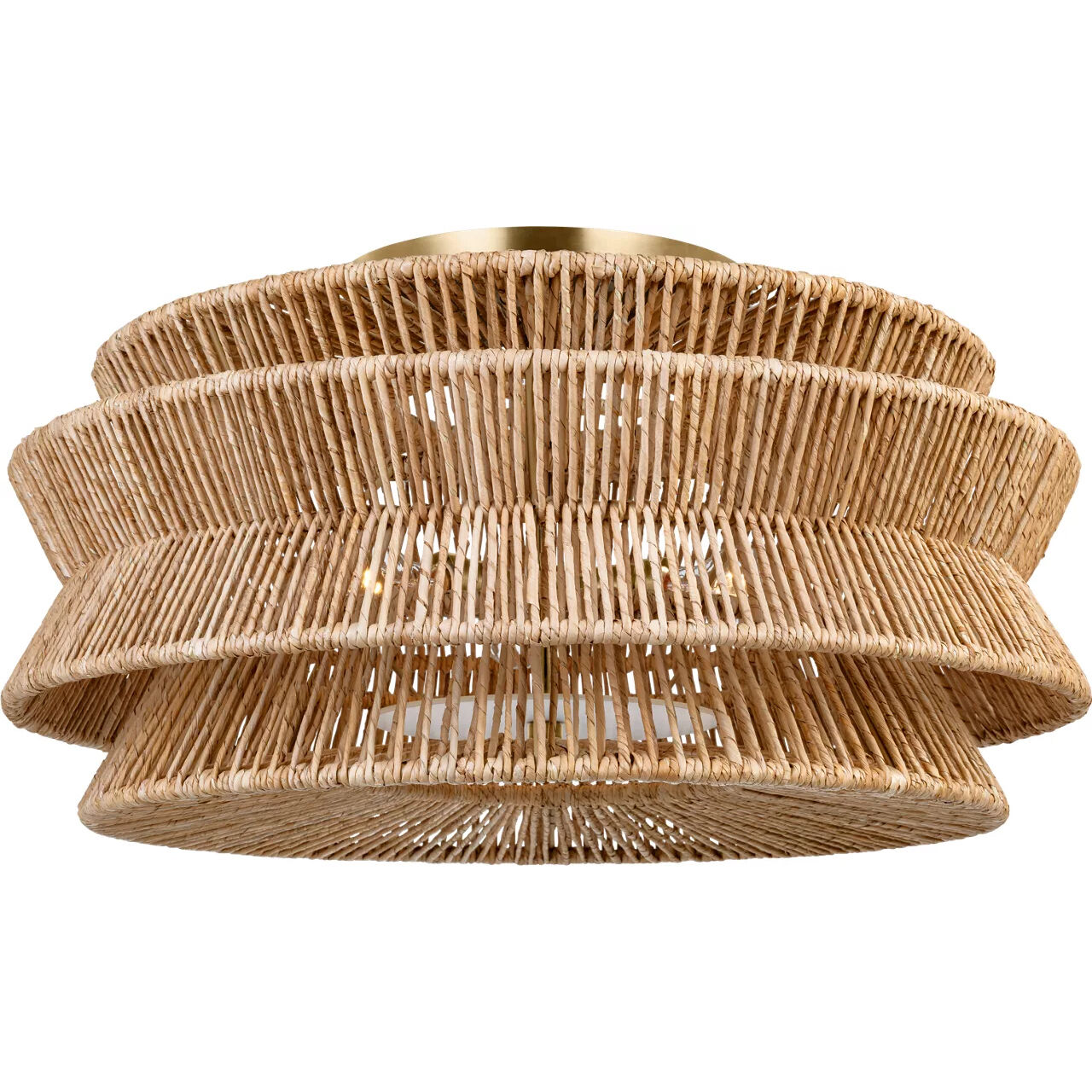 Chapman & Myers Antigua Semi-Flush