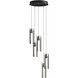 Exos Glass 5 Light 13.50 inch Pendant