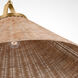 C&M by Chapman & Myers Whitby 1 Light 30 inch Burnished Brass Pendant Ceiling Light