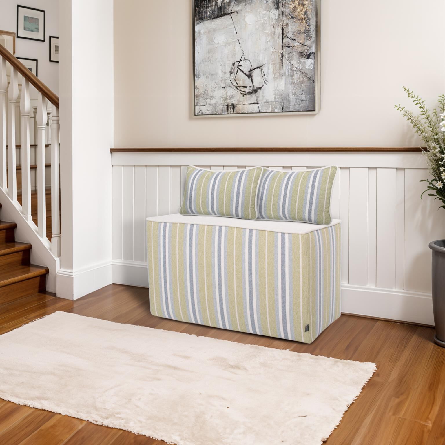 Dune Universal Moss Outdoor Bench