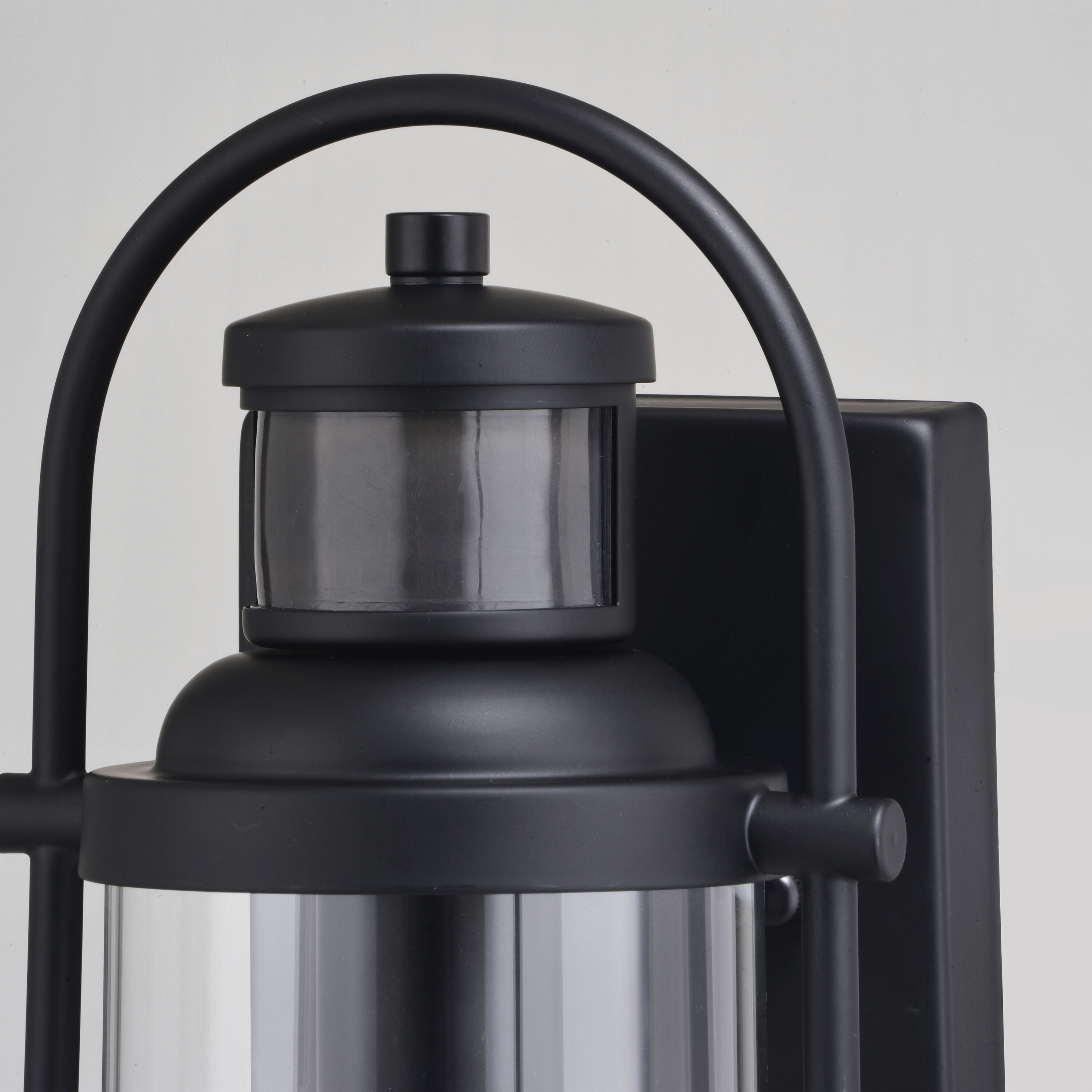 Winfield Textured Black Outdoor Motion Sensor