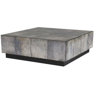 Antonia 40 X 13.5 inch Antiqued Mirror Cocktail Table