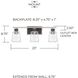 Tux 3 Light 23 inch Black Tie Vanity Light Wall Light