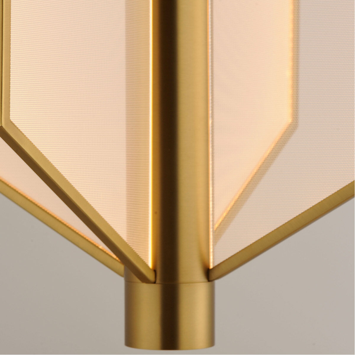 Telstar LED 18 inch Natural Aged Brass Single Pendant Ceiling Light