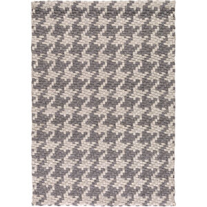 Jigsaw 36 X 24 inch Gray and Gray Area Rug, Wool