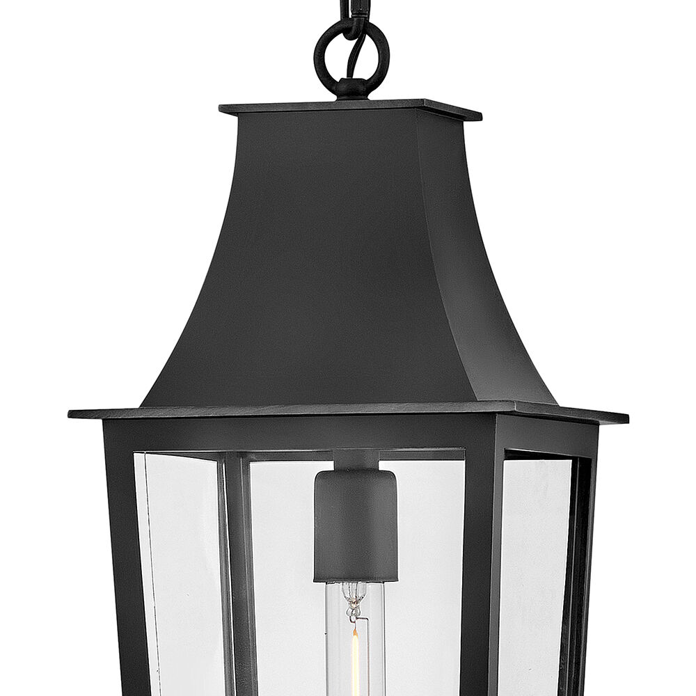 Coastal Elements Georgetown 1 Light 8.5 inch Black Outdoor Hanging Light