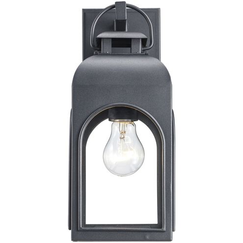 Presence 1 Light 13 inch Black Outdoor Wall Lantern