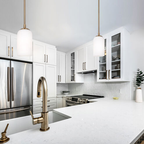 Novalee 1 Light 4.75 inch Gold Pendant Ceiling Light