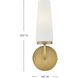 Selma 1 Light 4.75 inch Gold Sconce Wall Light