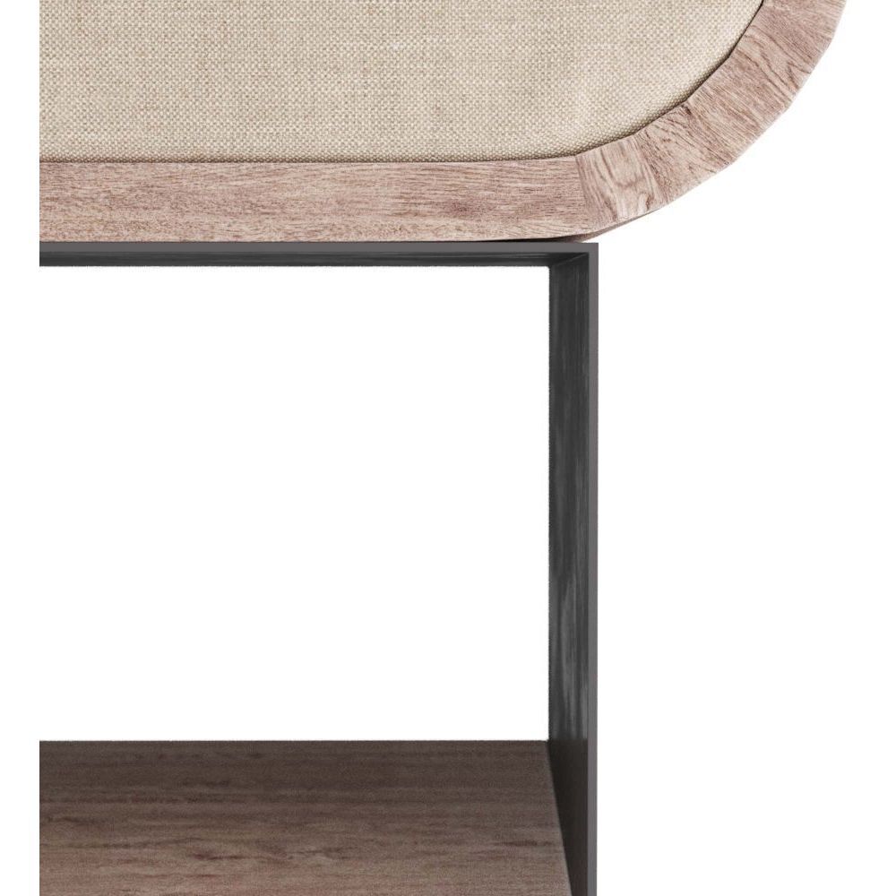 Bookstack 20.5 inch Natural Stool