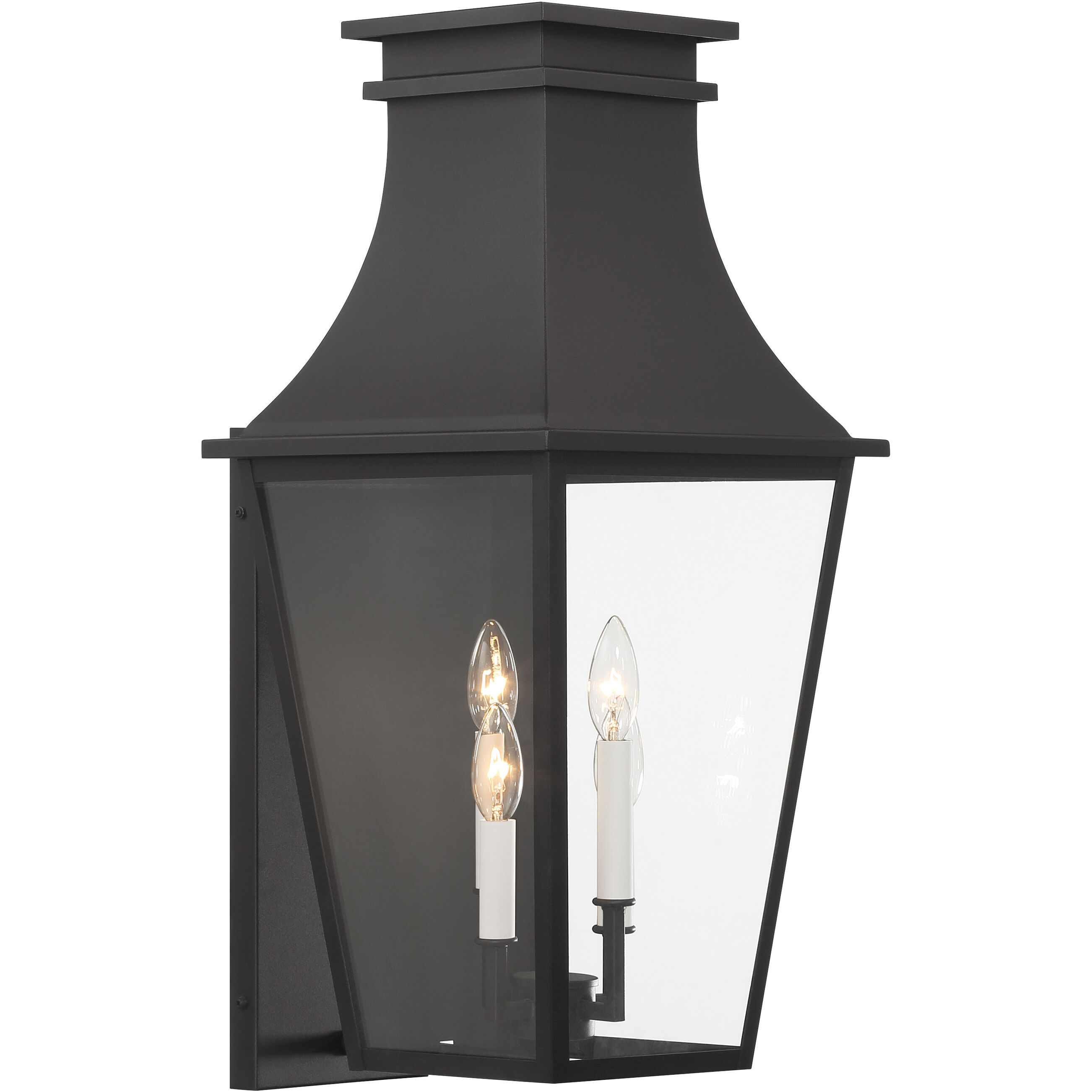 Gloucester 4 Light 26 inch Sand Coal Outdoor Wall Mount, The Great Outdoors