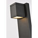 Raine 11 inch Black Outdoor Wall Light