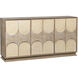 Melrose 68 X 17 inch Light Bisque and White Wash and Taupe Credenza