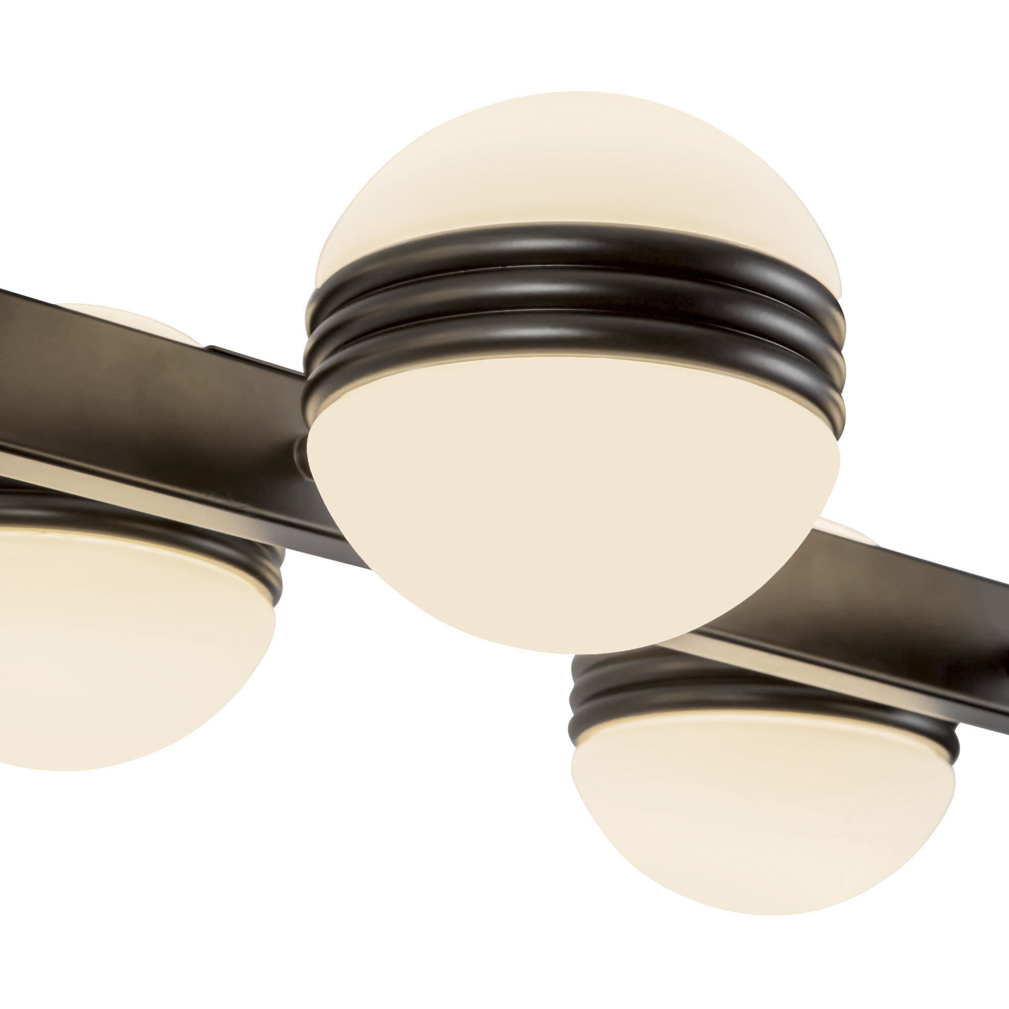 Selene 48 inch Black Linear Pendant Ceiling Light